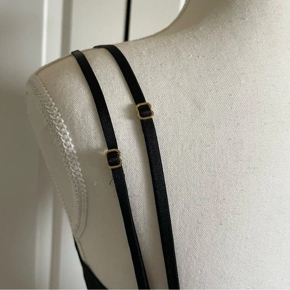 Victoria's Secret Sexy Sheer Mesh Scoop Neck Bralette Women’s XS Black Wireless - Picture 7 of 13